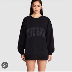 The Bar Varsity Sweatshirt size medium